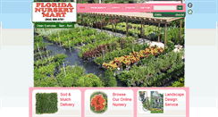Desktop Screenshot of flnurserymart.com